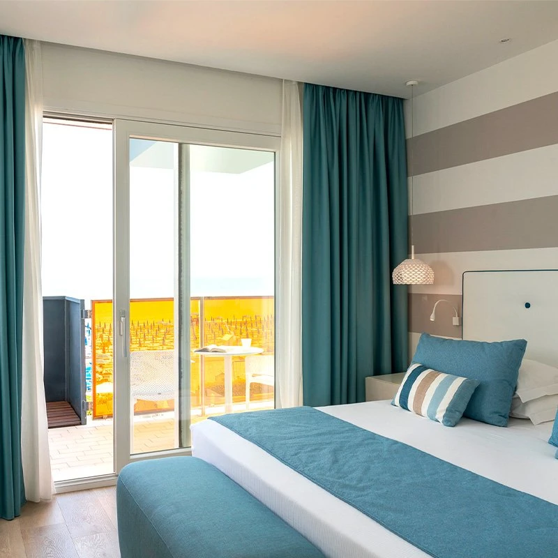 junior suite vista mare terrazzo letto matrimoniale