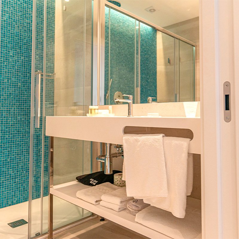 Junior suite frontemare bagno